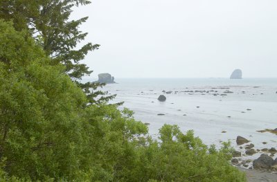 Ocean view from the bluff looking to the south.