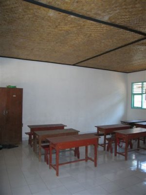class room with desks