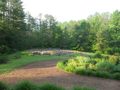  It is one of the largest meditation labyrinths in the United States.