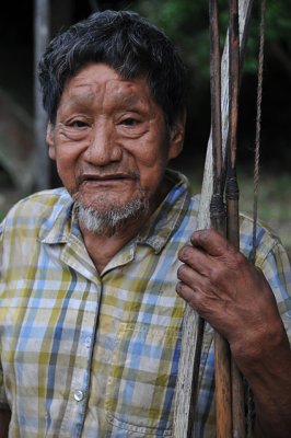 Yuqui Elder - Bia Recuate, a Yuqui village on the Rio Chimore