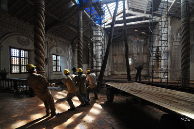 San Javier Jesuit mission church, Santa Cruz, Bolivia