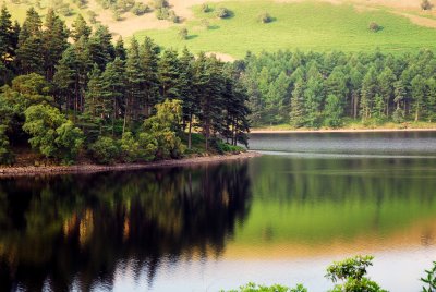 Reflections in Derwent Reservoir