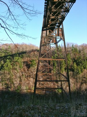 The High Bridge From The Trail Underneath