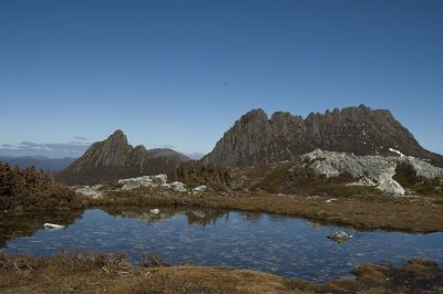 Cradle Mountain from the plateau