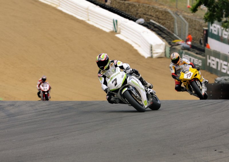 Carlos Checa approaching Druids