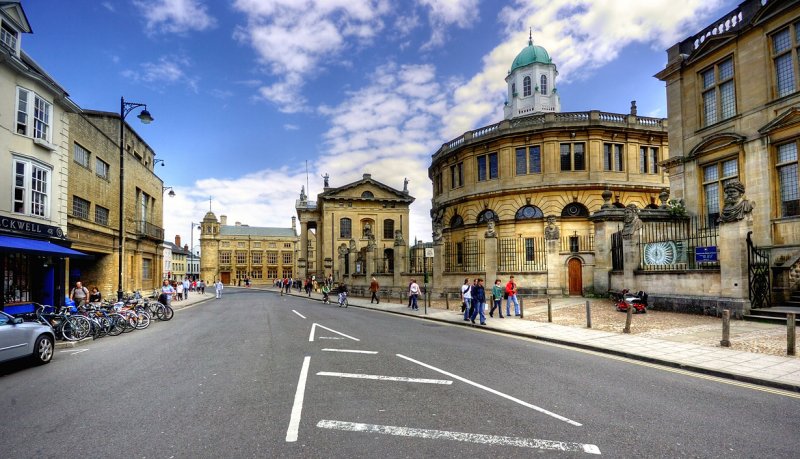 Sheldonian Theatre from Broad Street, Oxford