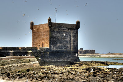Coastal defence towers Essaouira
