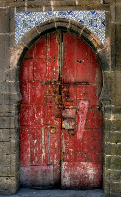 Keyhole doorway Essaouira