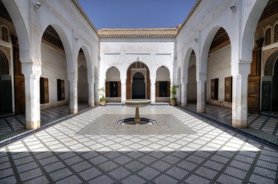 Bahia Palace Courtyard Marrakech.jpg