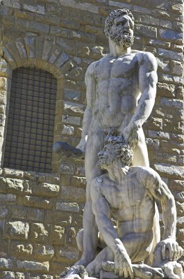Hercules and Cacus, Piazza della Signoria