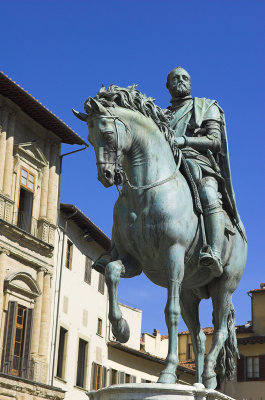 Cosimo I d Medici, Piazza della Signoria