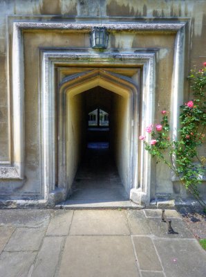 Through to the Cloisters Magdalen College, Oxford