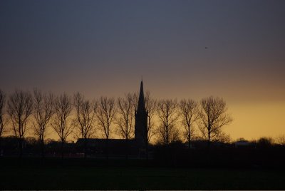 zonsondergang