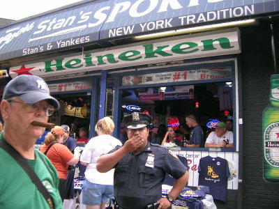 Bar across from Yankee Stadium