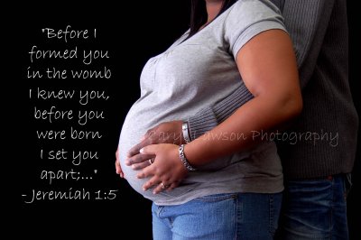 Before I formed you in the womb...