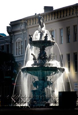 Court Square Fountain