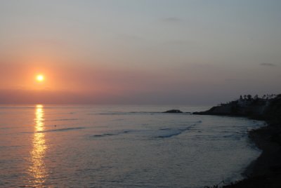 Sunset in San Diego