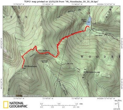 Mt Moosilauke Beaver Brook Trail