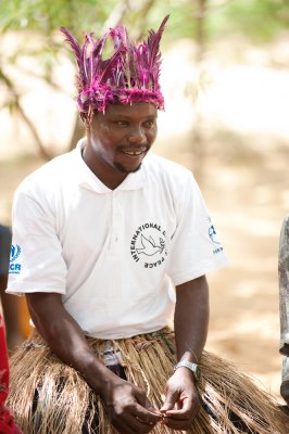 Member of Dadaab Performance Group