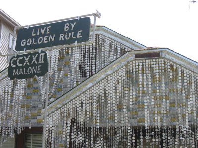 Beer Can Front and House Number