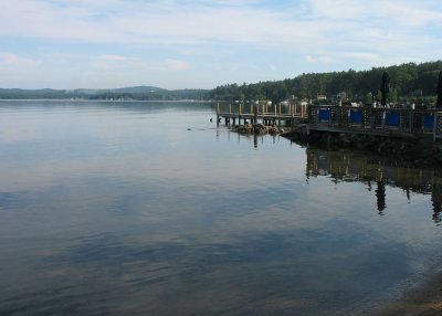 New Hampshire Lake area