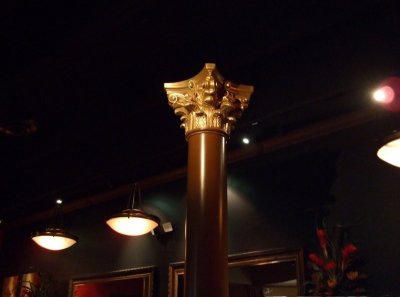 Greek Column in the Bar