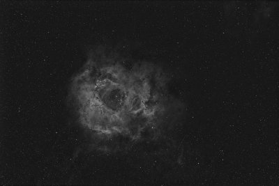 Rosette Nebula in Ha