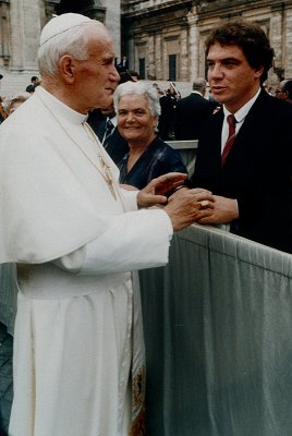 Emilio Scotto & Papa Juan Pablo
