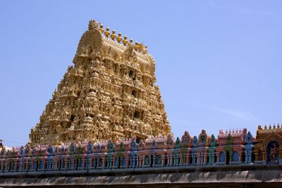 Ekambareswara Temple gopuram, Kanchipuram, India