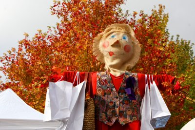 Illinois - Palatine Farmer's Market - Mrs. Scarecrow, Fall Colors