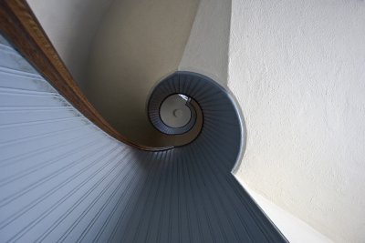 Spiral Stairway from Bottom