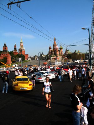 Moscow Porsche Club Display