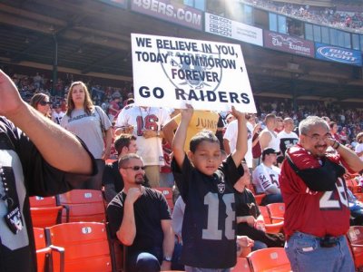 Raiders at 49ers - 10/08/06