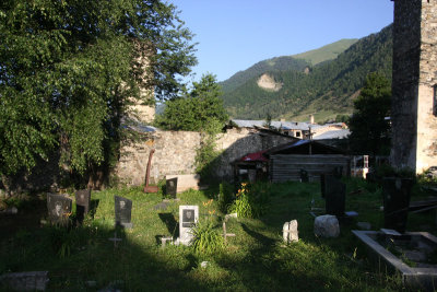Graveyard at Mestia