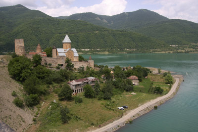 Ananuri Fortress on the Georgian Military Highway