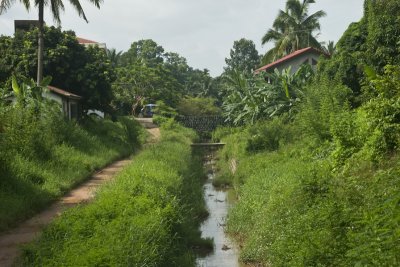 Charitably, a canal.