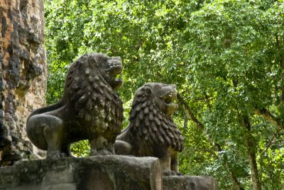 Guardian lions, Preah Khan
