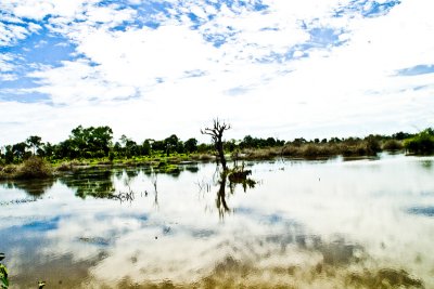 Kampuchea was a bit waterlogged