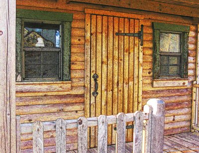 Little porch ...