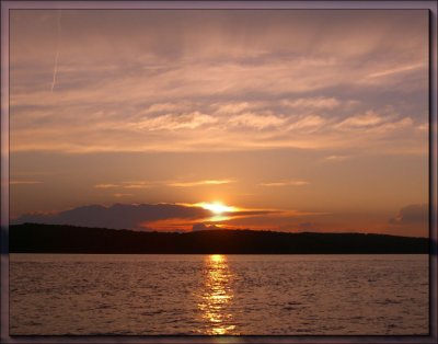 Sunset On The Lake