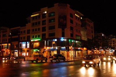 Kota Kinabalu Town At Night
