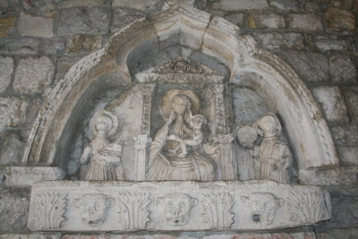 Relief on the gate to Kotor's Old Town