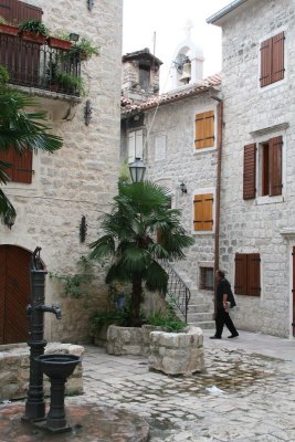 Small square in Kotor