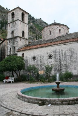 Square in Kotor's Old Town