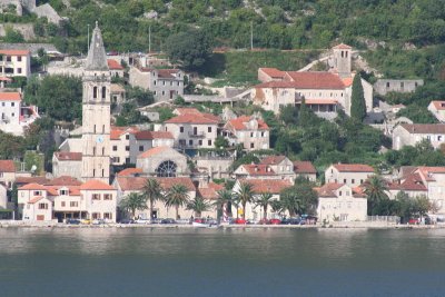 Perast in the afternoon sun