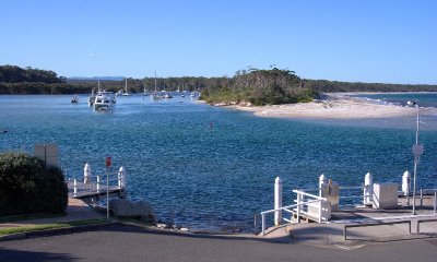 At Huskisson on Jervis Bay