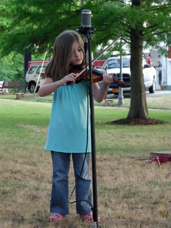Bluegrass fiddler 4676