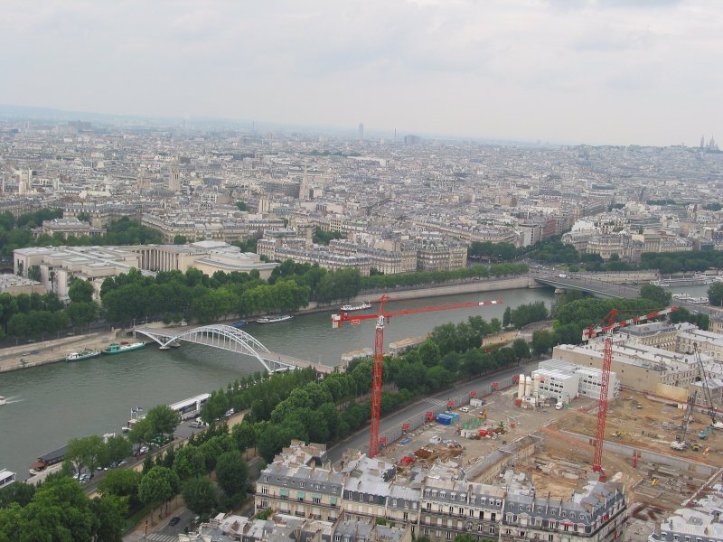 Looking NE