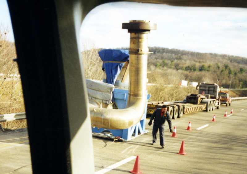 This Was Actually Knocked Off The Trailer By A Bridge, On I-80 In Pennsylvania.