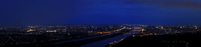 Wien Panorama vom Leopoldsberg